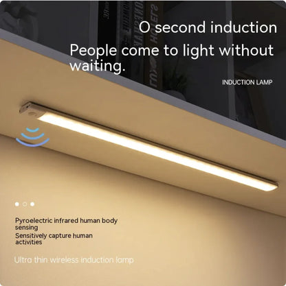 Magnetic LED Cabinet Light installed in kitchen
