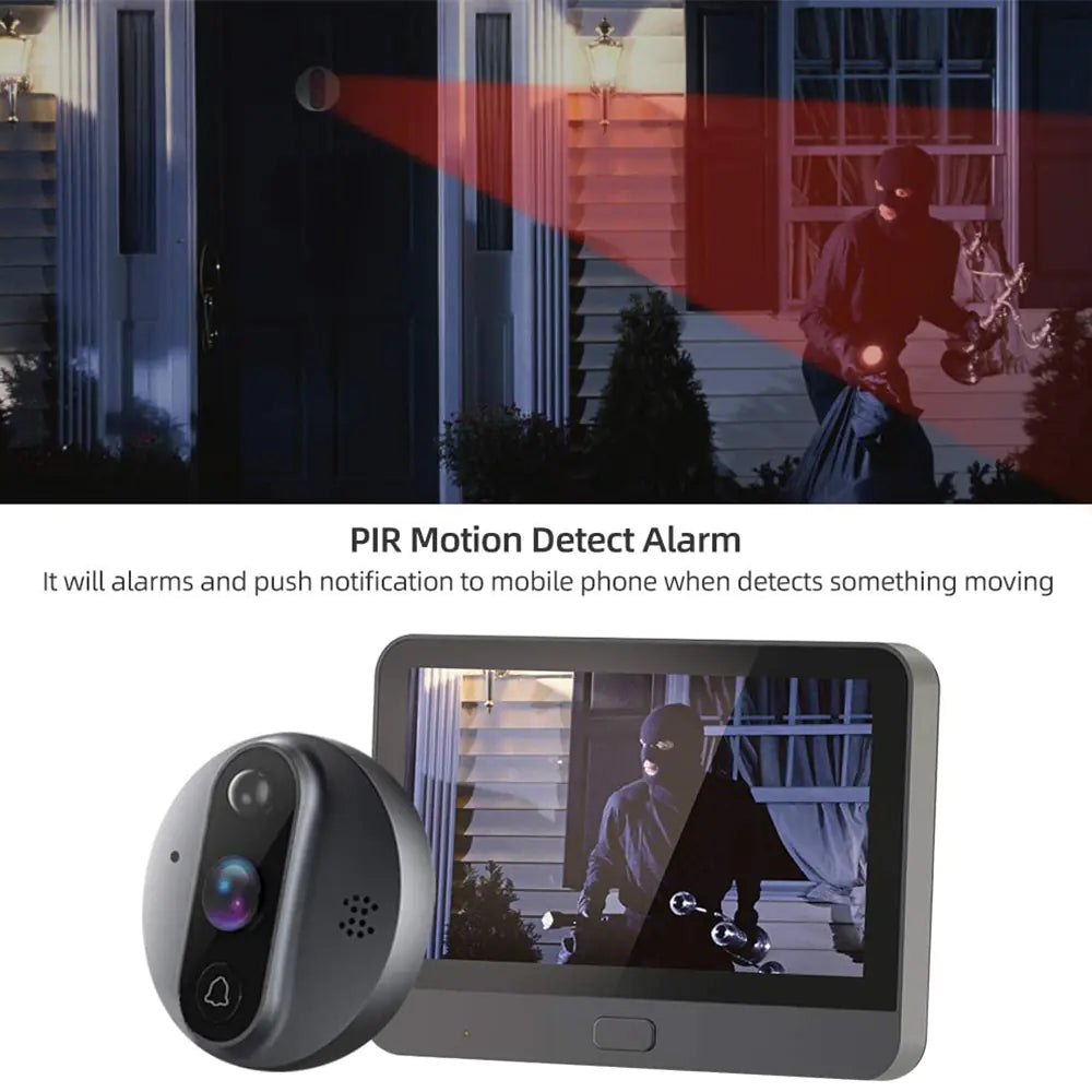 Smart WiFi Video Doorbell features
