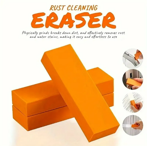 Limestone Rust Remover Eraser - removes hard water buildup in 90 seconds