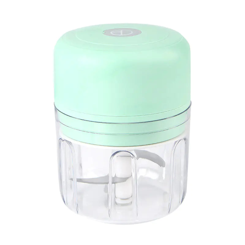 Electric Garlic Chopper in action