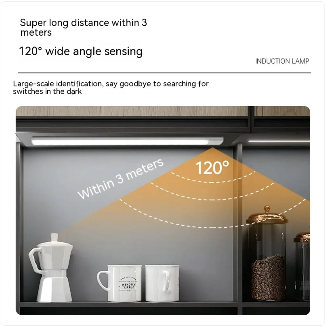 Magnetic LED Cabinet Light under cabinet