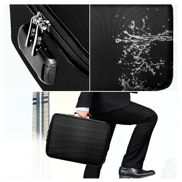 Fireproof Document Organizer Bag